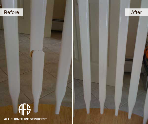 Chair Back Broken Spindle NJ Furniture Repairs